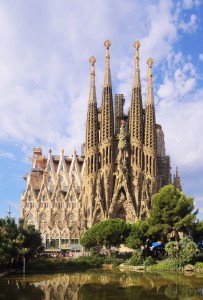 Inny zabytek w Barcelonie - Sagrada Familia!